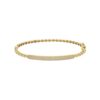 Bangle featuring pave diamonds, creating a sleek and elegant design with a touch of sparkle.